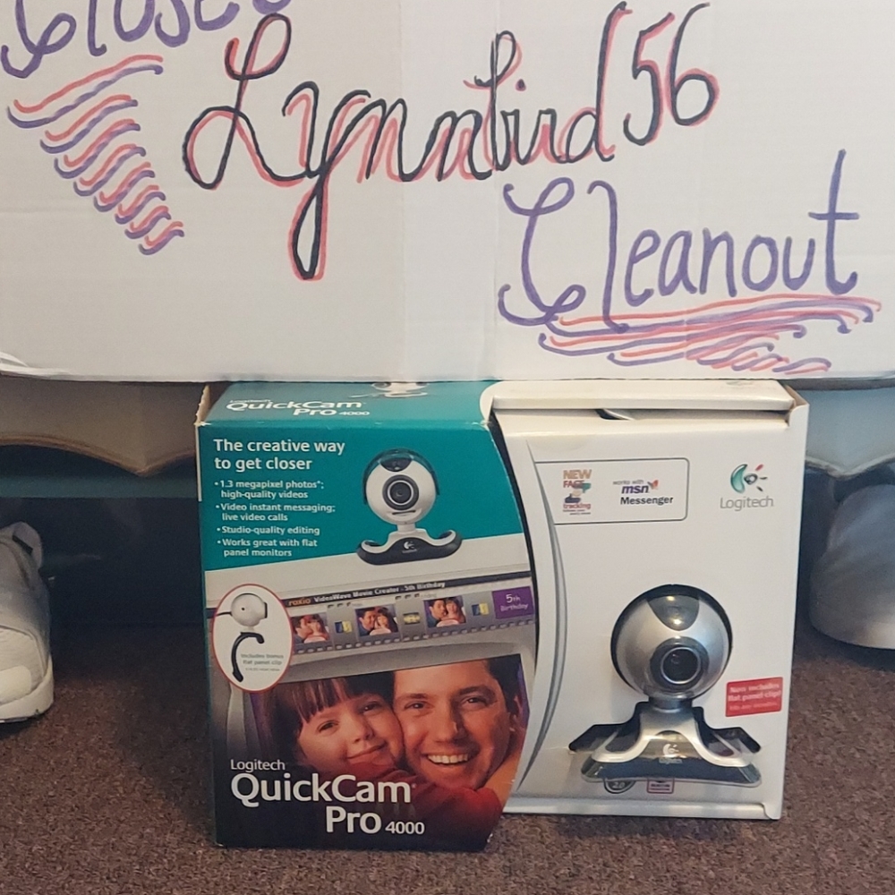 New Logitech QuickCam Pro.   8/2021